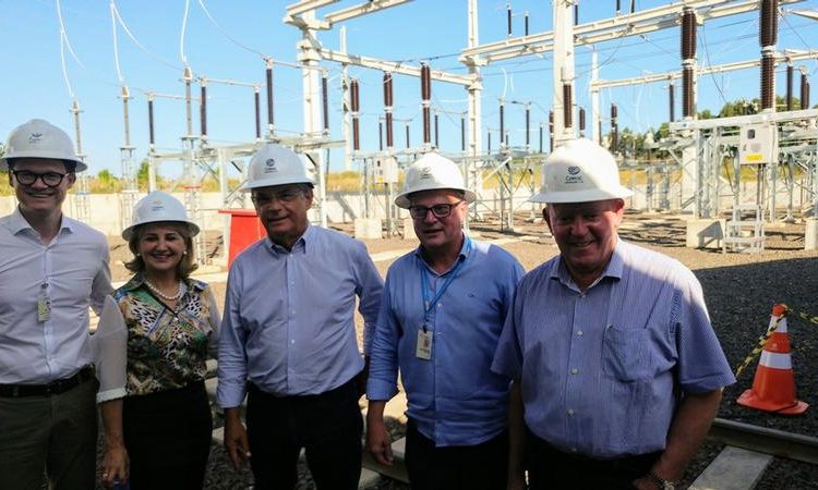  Marcos Vieira comemora inauguração de Subestação da Celesc em Maravilha