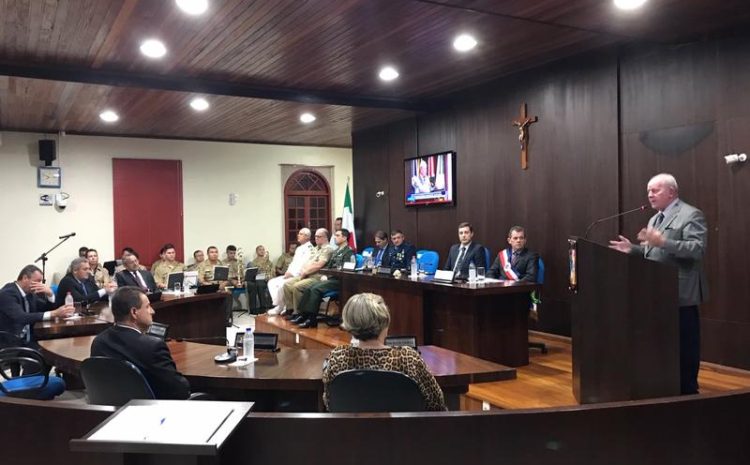  Marcos Vieira representa a Alesc em celebração dos 74 anos da tomada de Monte Castelo