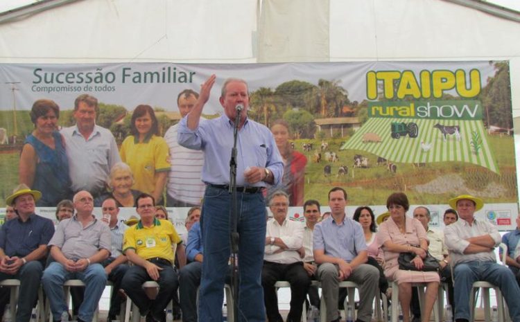  Marcos Vieira participa da abertura da 14º Itaipu Rural Show