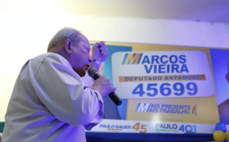  Marcos Vieira lançará candidatura em Concórdia