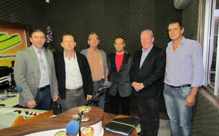  Cunha Porã – Encontro lideranças do PSDB local e visita a Rádio Iracema AM 1240