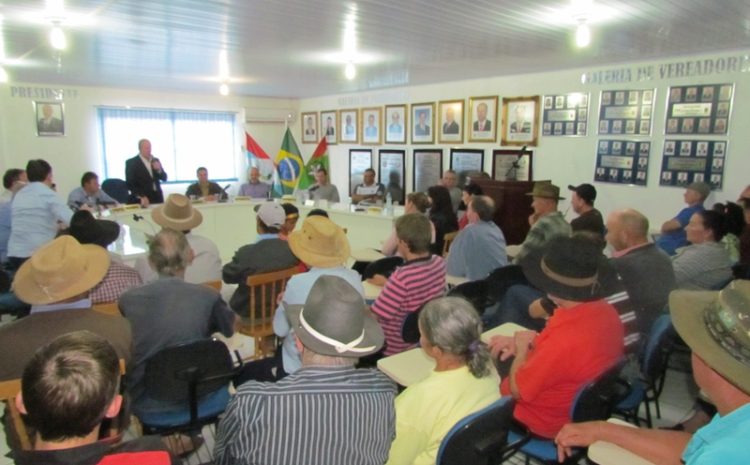 Santa Terezinha do Progresso – Reunião com lideranças do município