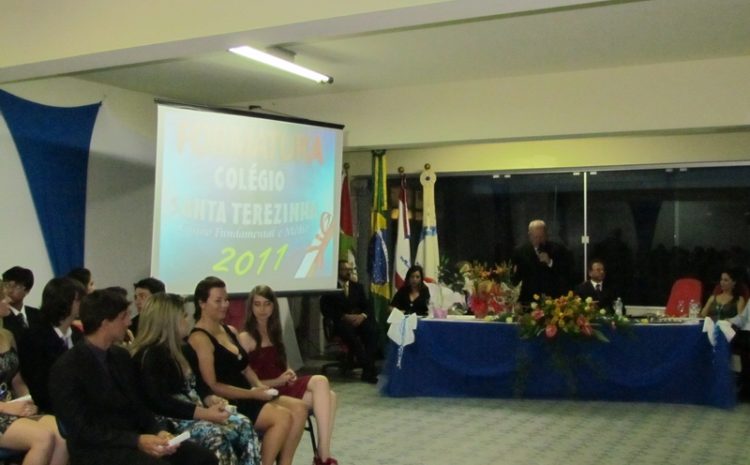  Formatura colégio Santa Terezinha Ingleses